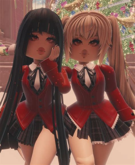 Yumeko And Mary Royal High Outfits Ideas Cheap Aesthetic Roblox