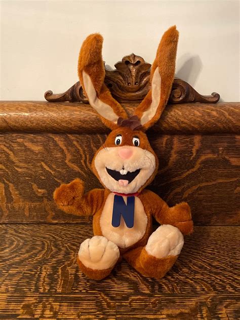 Vintage Nesquik Bunny Plush Mascot Quicky - Etsy