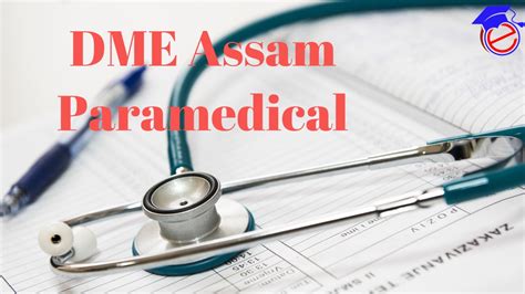 Dme Assam Paramedical 2022 Application Out Soon Dates Eligibility