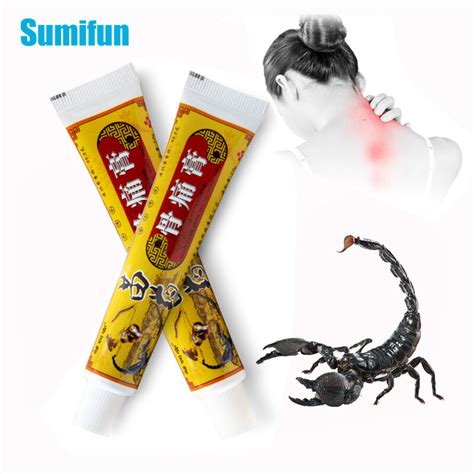 Scorpion Venom Analgesic Ointment Arthritis Joint Back Knee Pain Cream Lumbar Orthopedic Herbal