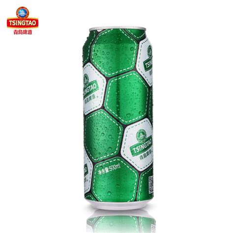 青岛啤酒（tsingtao）经典10度500ml12听足球罐啤（厂家直发）虎窝淘