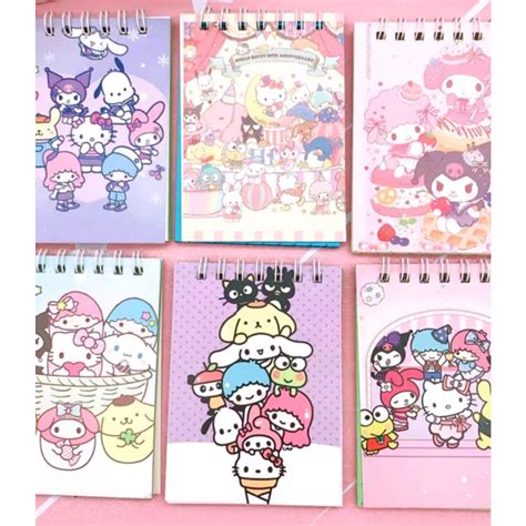 Jual Mini Spiral Notepad Notes Memo Cute Sanrio Buku Tulis Catatan