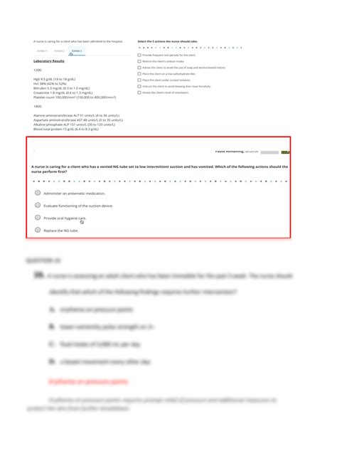 SOLUTION Ati Rn Fundamentals Of Nursing Proctored Exam 2023 With Ngn