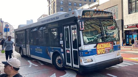 Mta Bus Orion Vii Ng Hybrid On The Q Bus Jamaica Av