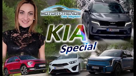 Motor Trends Magazin KIA Specials des Jahres präsentiert von Evelyn