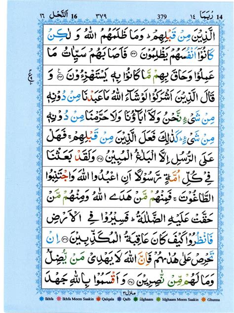 Surah An Nahl Pak Web