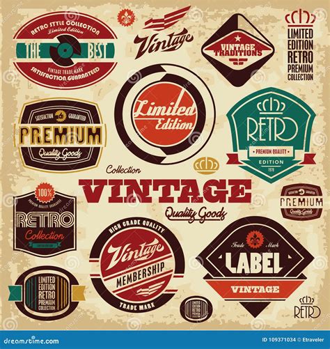 Vintage Label Design