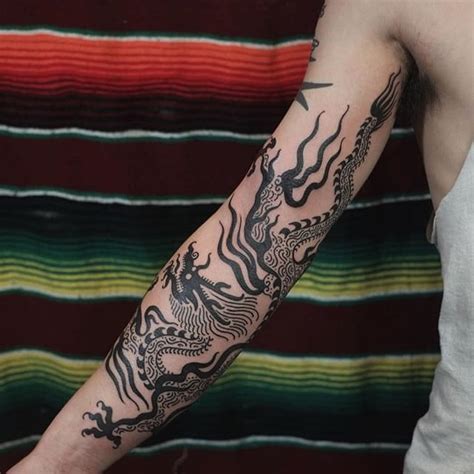 Share Dragon Tattoo Wrapped Around Forearm Best In Cdgdbentre