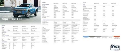 Ford Next Generation Ranger Brochure Digital Paul Tan S Automotive News