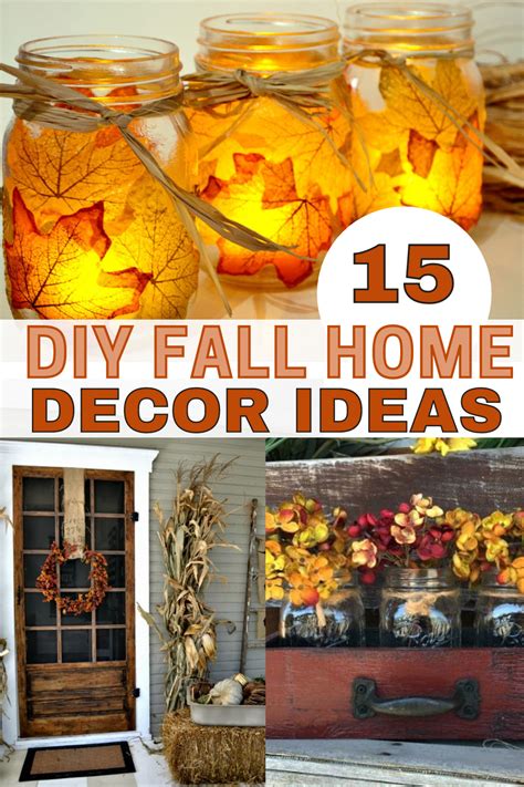 15 Diy Fall Home Decor Ideas To Try Love These Autumn Inspired Ideas In 2023 Autumn Home