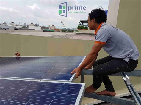 Điện Mặt Trời Quận 9 Công Suất 4 95kwp Prime Solar Solutions