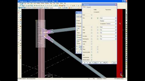 Tekla Structures Training 016 3d Xsteel Brace Connection Youtube