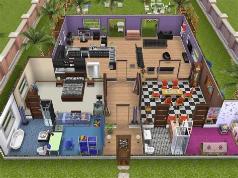 Sims Freeplay Simple House Ideas Floor Plans Concept Ideas