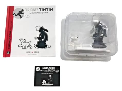 Figurine Tintin Les Cigares Du Pharaon Noir Blanc Hors S Rie