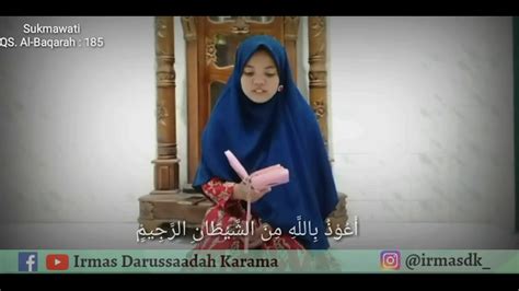 Lantunan Tilawah Surah Al Baqarah Ayat 185 Youtube