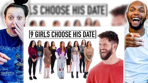 Girls Choose His Perfect Match David Alvareeezy Reaction Youtube