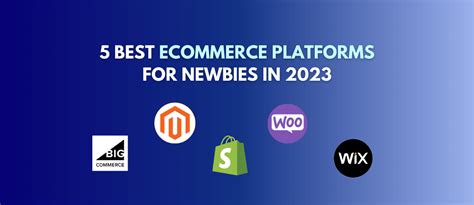 5 Best Ecommerce Platforms For Newbies In 2024