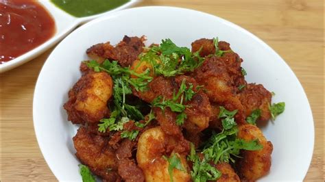 Crispy Prawn Fry Within 5 Minutes Jhinga Fry Cook With Rubeena