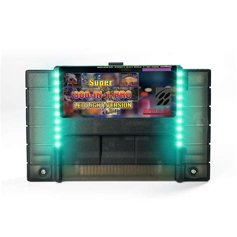 Buy Super Cartridge 800 In 1 LED Version Multi Game Cartridge For SNES