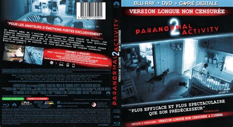 Jaquette DVD de Paranormal activity 2 BLU RAY Cinéma Passion