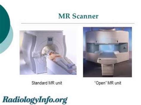 Three Different Types Of Mri Scanners