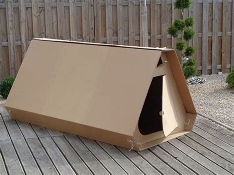 Orig Ami Cardboard Shelter Insulating Protective Structure