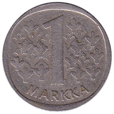 1 markka coin Finland (cupronickel) - Exchange yours for cash today