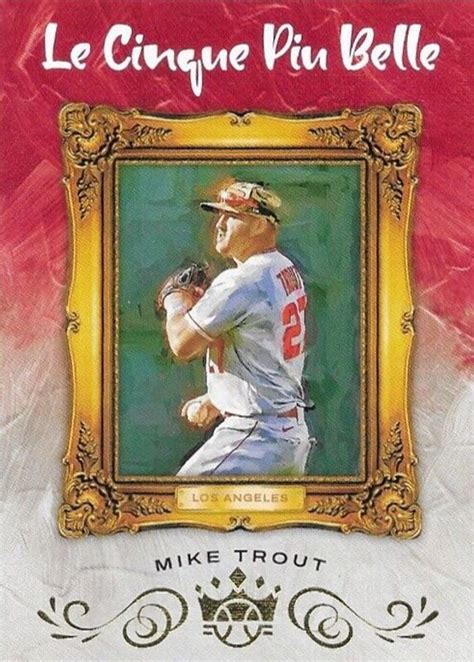 Mike Trout 2022 Diamond Kings Lcpb 4 Le Cinque Piu Belle Ssp Price