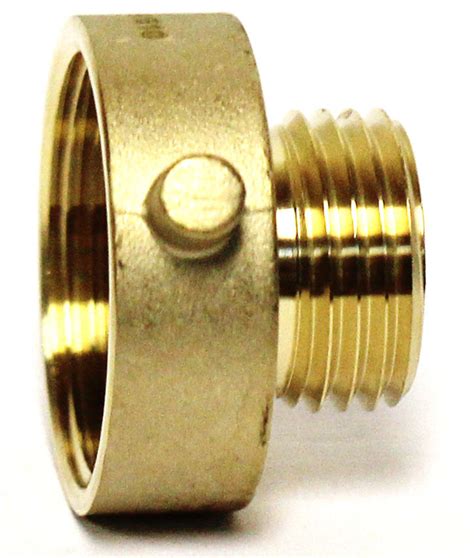 Nni Fire Hydrant Brass Adapter 1 12 Female Nst Nh X 1 Nst Nh Male Hsr 1510 Ebay