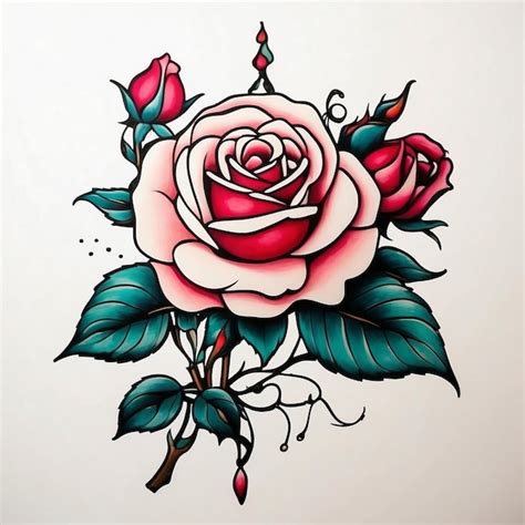 Imágenes de Tatuaje Rosa Roja Descarga gratuita en Freepik