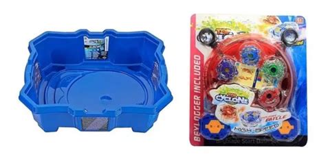 Kit 4 Beyblade Burst Top Cyclone Arena Slingshock Hasbro MercadoLibre