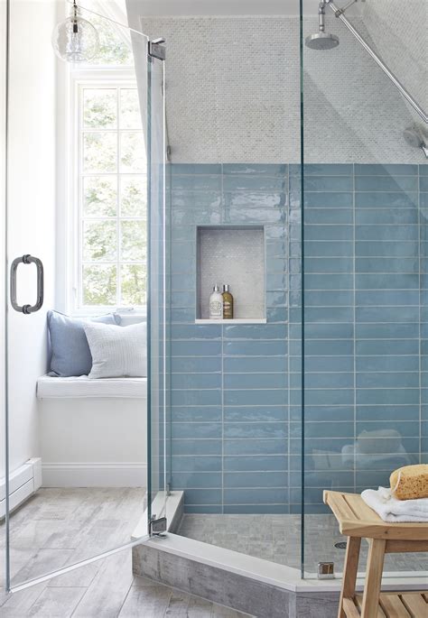 15 Blue Modern Bathroom Tile Designs Homystyle