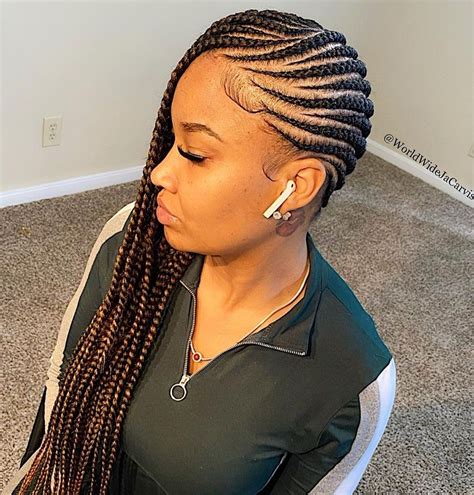 Lemonade Braids Hairstyles Feed In Braids Hairstyles Braided Cornrow