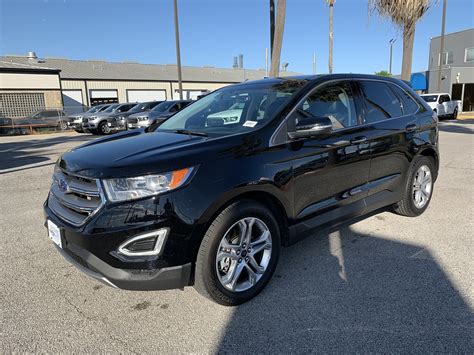 Certified Pre Owned 2018 Ford Edge Titanium Sport Utility In San