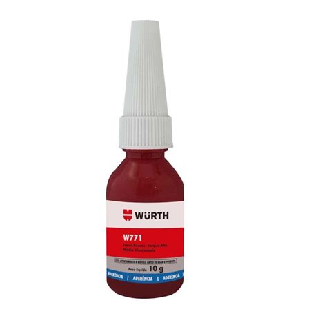 Trava Roscas Alto Torque W771 10g Wurth Segurança E Eficiência Em
