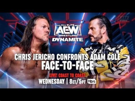 Adam Cole Vs Chris Jericho AEW Double Or Nothing YouTube