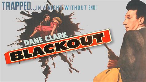 Blackout 1954 Hammer Film Noir Dane Clark Terence Fisher