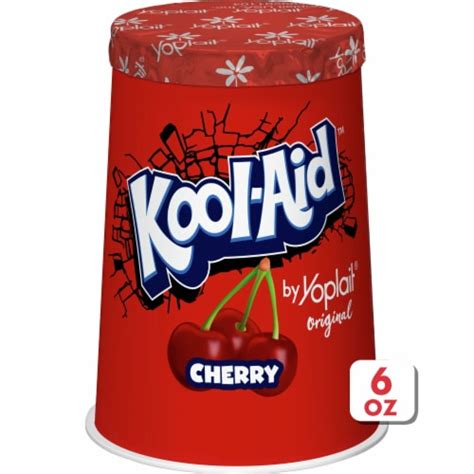 Yoplait Original Kool Aid Cherry Low Fat Yogurt 6 Oz Frys Food Stores