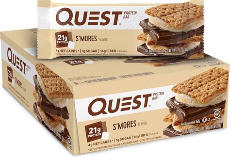 Amazon Quest Nutrition Protein Bar S Mores Flavor Bars