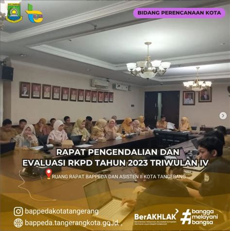 Bappeda Rapat Pengendalian Dan Evaluasi Rkpd Tahun Triwulan Iv