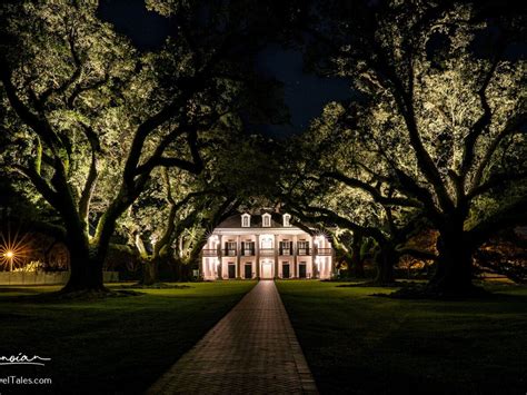 Oak Alley Plantation Original Floor Plan