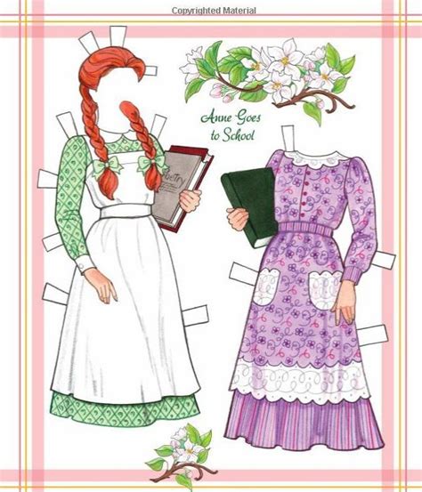 Anne Of Green Gables Paper Doll By Eileen Rudisill Miller Artofit