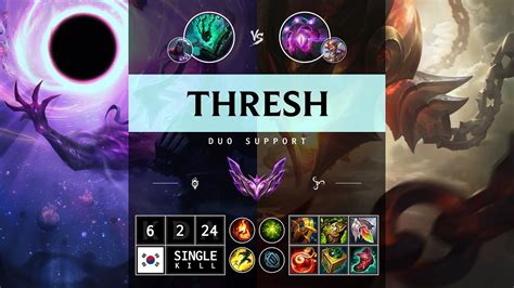 Thresh Support Vs Vel Koz Kr Master Patch Youtube