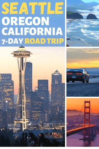 Seattle To San Francisco Drive Itinerary Akiko Sepulveda