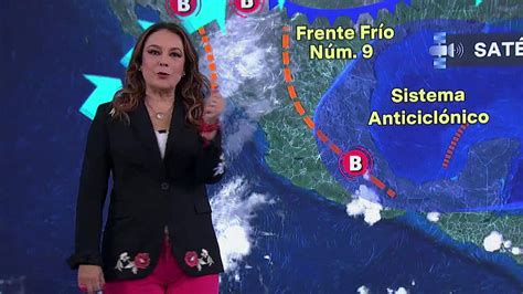 Clima Hoy Frente Frío 9 Provocará Lluvias En México Frío En México