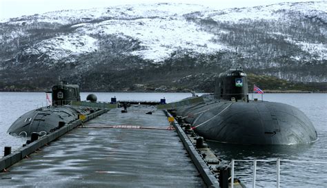 Russian Sierra Ii Class Titanium Submarine Pskov And Oscar Ii Class Submarine Orel 1920x1108