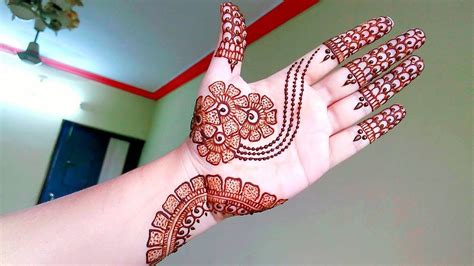 Simple Arabic Mehndi Designs For Beginners - Design Talk