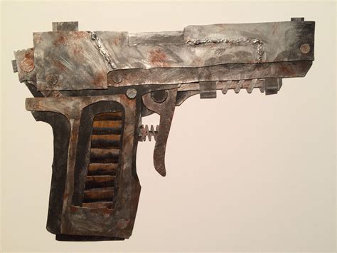 Semi Auto Pistol Artwork Playrust