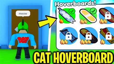 Jak Zdoby Cat Hoverboard W Pet Simulator X Youtube