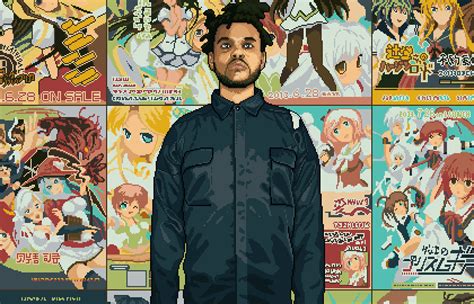 The Weeknd Pixel Art Behance